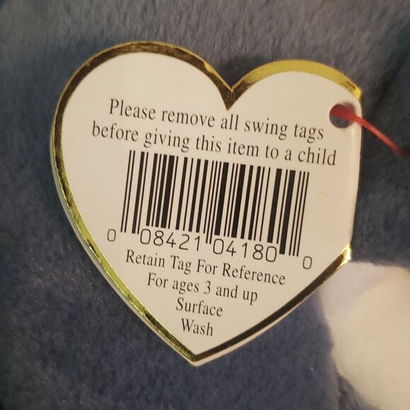 Vintage 1996 Ty Beanie Baby ECHO the Dolphin - Picture 5 of 8